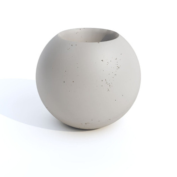 Donica betonowa 800mm x 700mm KULA-XL szara