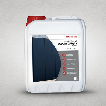 Impregnat do murów betonowych - 5 litrów - koloryzujący grafitowy