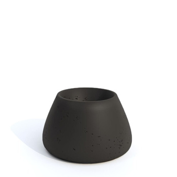Donica betonowa 670mm x 400mm SOPEL-S czarna