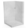 Mur oporowy narożny z ramieniem 99cm - klasa obciążenia do 33,3kN/m² (lico od strony zewnętrznej)