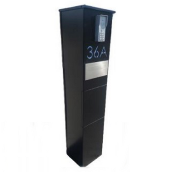 MultiBox 2000mm x 320mm X 310mm ze skrzynką na listy + wrzut na paczki