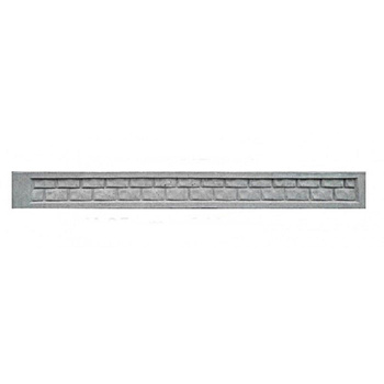 Podmurówka prefabrykowana cegiełka w ramce 2500mm x 250mm x 50mm