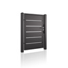 OUTLET - Wiśniowski furtka palisadowa HOME INCLUSIVE AW.10.228 z prześwitem 1000mm x 1800mm lewa do zewnątrz, RAL HI ANTHRACITE