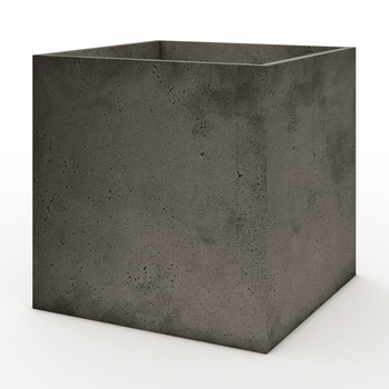 Donica betonowa 100mm x 100mm x 100mm INGE-M antracytowa