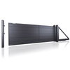 OUTLET - Wiśniowski skrzydło bramy przesuwnej HOME INCLUSIVE AW.10.200 (panel 250mm) o wymiarze 4000mm x 1750mm RAL 7016 MAT napęd w słupie AWso 2018 PRO (lewa)