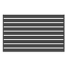 OUTLET - Przęsło palisadowe SOLID 2500mm x 1500mm RAL 7016 (struktura grubozianista)