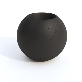 Donica betonowa 800mm x 700mm KULA-XL czarna