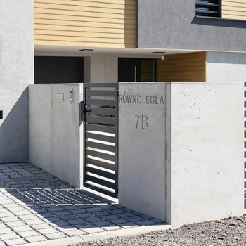 Mur ogrodzeniowy L 220cm x 100cm x 90cm (narożnik lewy) + śruby zamkowe