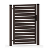 OUTLET - Furtka palisadowa 920mm x 1600mm - profil poziomy 80mm x 20mm RAL8017