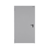Drzwi techniczne stalowe zewnętrzne Wiśniowski - PŁASZCZOWE ECO. Skrzydło wypełnione styropianem.