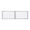 Skrzydło bramy panelowej 2D SOLID 1300mm x 1915mm (RAL7016)