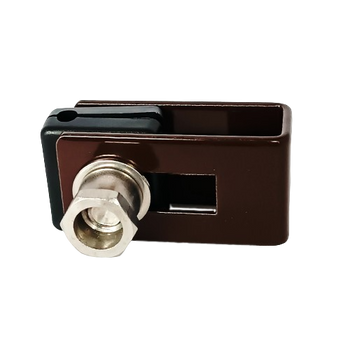 Obejma uniwersalna (fi-5mm) + akcesoria nierdzewne, nakrętka zrywalna RAL8017