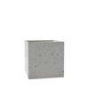 Donica betonowa 350mm x 350mm x 350mm BRIX-S szara