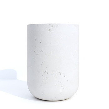 Donica betonowa wys.80cm ESTONE-XL biała