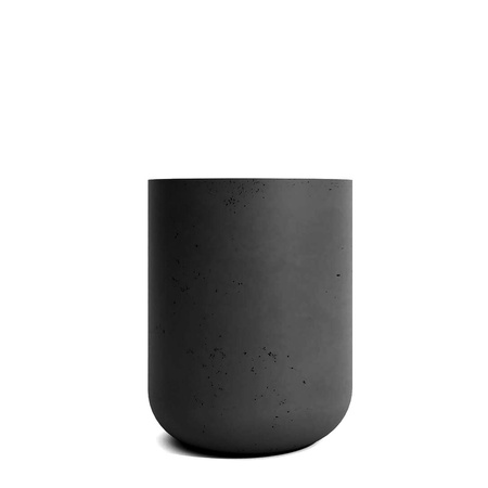 Donica betonowa wys.35cm ESTONE-S czarna