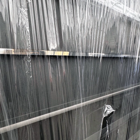 OUTLET - Wiśniowski brama przesuwna HOME INCLUSIVE AW.10.228 (wersja z prześwitem) 4000mm x 1800mm, prawa,  z napędem AWSoPRO, odbiornik IO, RAL HI ANTHRACITE