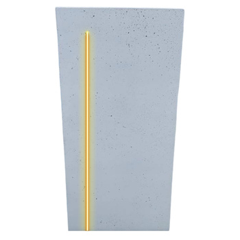 Mur ogrodzeniowy naturalny z led L6 - 160cm x 100cm x 70cm + wyposażenie dodatkowe