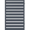 OUTLET - Skrzydło furtki palisadowej SOLID (RAL 7021)