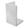Mur oporowy narożny z ramieniem 99cm - klasa obciążenia do 33,3kN/m² (lico od strony zewnętrznej)