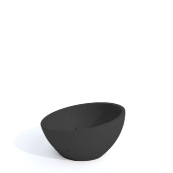 Donica betonowa 600mm x 300mm RONDICO-S czarna