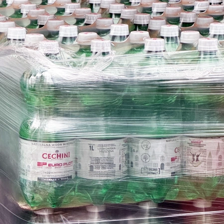 Woda wysokozmineralizowana średnionasycona Cechini x Euro-Płot butelka 1,5L