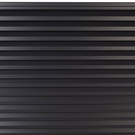 OUTLET - Brama przesuwna HOME INCLUSIVE AW.10.229 o wym. 4000mm x 1600mm z napędem AWSo 2018 PRO grafit RAL7016 - lewa