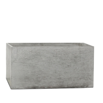 Donica betonowa 450mm x 900mm x 450mm BRIX-XXL szara