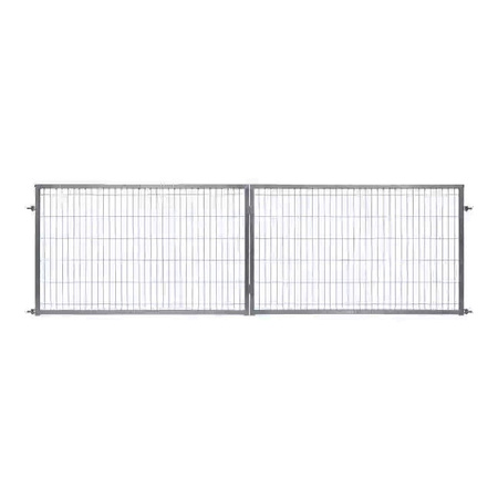 Skrzydło bramy panelowej 2D SOLID 1300mm x 1915mm (RAL6005)