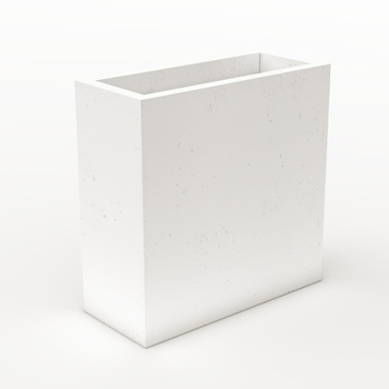 Donica betonowa 700mm x 300mm x 700mm ELE-M biała