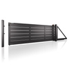OUTLET - Wiśniowski brama przesuwna HOME INCLUSIVE AW.10.228 (wersja z prześwitem) 4000mm x 1800mm, prawa,  z napędem AWSoPRO, odbiornik IO, RAL HI ANTHRACITE