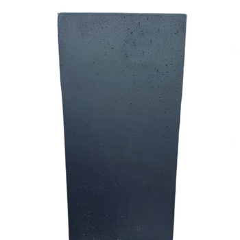 Mur ogrodzeniowy L malowany natryskowo impregnatem koloryzującym 180cm x 100cm x 70cm - antracyt