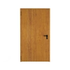 Drzwi techniczne stalowe zewnętrzne Wiśniowski - PŁASZCZOWE ECO. Skrzydło wypełnione styropianem  o wym. 1010mm x 2050mm złoty dąb - prawe