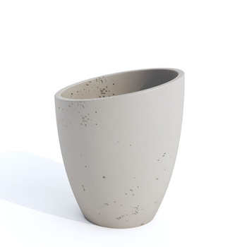 Donica betonowa 550mm x 600mm RONDICO-M szara