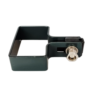 Obejma startowa 60x40mm (fi-6mm) + akcesoria nierdzewne - nakrętka zrywalna RAL7016