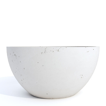 Donica betonowa 750mm x 325mm STONEX-L biała