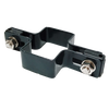 Obejma prosta 60mm x 40mm (fi-5mm) + akcesoria standardowe RAL 7016