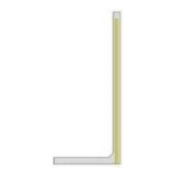 Mur ogrodzeniowy naturalny z led L8 - 240cm x 100cm x 90cm