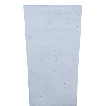 Mur ogrodzeniowy L malowany natryskowo impregnatem koloryzującym 200cm x 100cm x 90cm - jasny popiel