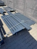 OUTLET - Brama dwuskrzydłowa palisadowa pozioma 1700mm x 4000mm grafit
