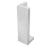 Mur oporowy narożny z ramieniem 49cm - klasa obciążenia do 16,7kN/m² (lico od strony zewnętrznej)