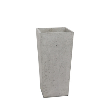 Donica betonowa 630mm x 320mm x 240mm CONO-M szara