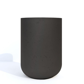 Donica betonowa wys.80cm ESTONE-XL czarna