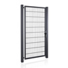 OUTLET - Furtka panelowa Wiśniowski Gardia Light Vega 2D (6/5/6) 1000mm x 1600mm / RAL 9005