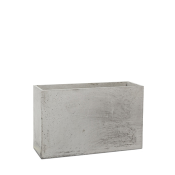 Donica betonowa 400mm x 600mm x 220mm LINO-M szara