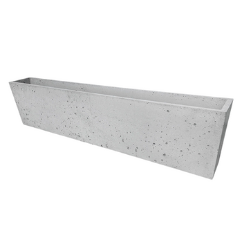 Donica betonowa 400mm x 1700mm x 320mm HUNO-L szara