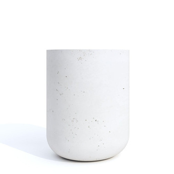 Donica betonowa wys.50cm ESTONE-M biała