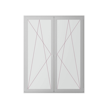 Wiśniowski Okno PVC PRIMO 82. Dwuskrzydłowe - okucie rozwierno - uchylne, rozwierno - uchylne ze słupkiem stałym. SPRAWDŹ OFERTĘ!