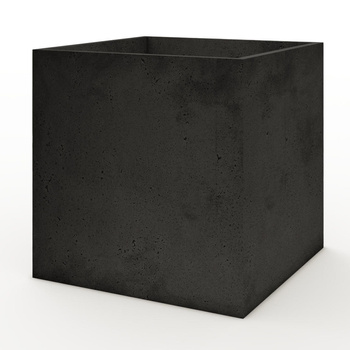 Donica betonowa 1000mm x 1000mm x 1000mm INGE-M czarna