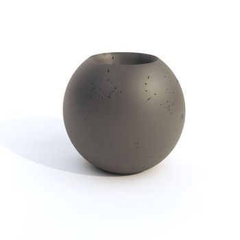 Donica betonowa 650mm x 567mm KULA-L antracytowa