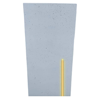Mur ogrodzeniowy naturalny z led L3 - 240cm x 100cm x 90cm + wyposażenie dodatkowe